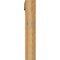 Ekena Millwork Traditional Block Rough Sawn Bracket w/ Offset Brace, Western Red Cedar, 6"W x 34"D x 34"H BKT0604X34X34TRA05RWR - alternate 3